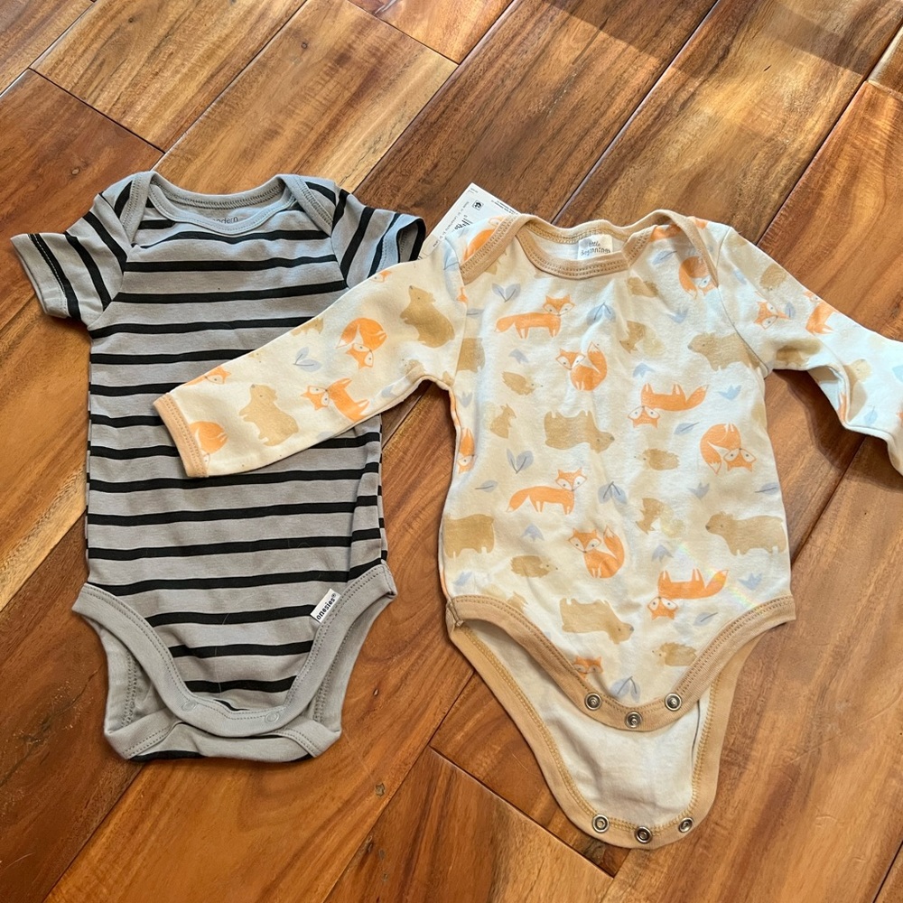 Baby boy 3/6 month onesies